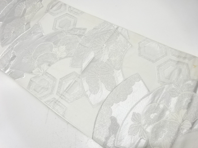 Japanese Kimono / Antique / Fukuro Obi Combined weave